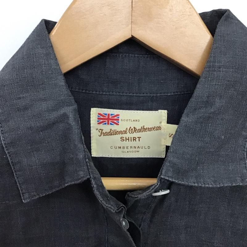 トラディショナルウェザーウェア Traditional Weatherwear ワンピース ミニスカート S 無地 チャコールグレー / チャコールグレー /  レディース USED 古着 中古 10151001