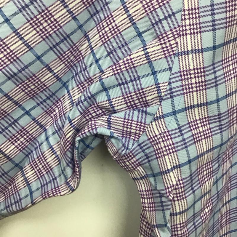 ブルックスブラザーズ BROOKS BROTHERS シャツ、ブラウス 長袖 ボタンダウンシャツ M チェック マルチカラー / マルチカラー /  メンズ USED 古着 中古 10131433