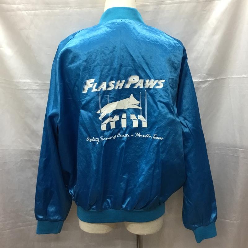 ヒルトン HILTON ジャケット、上着 ジャンパー、ブルゾン ナイロン XL ロゴ、文字 青 / ブルー /  メンズ USED 古着 中古 10114248