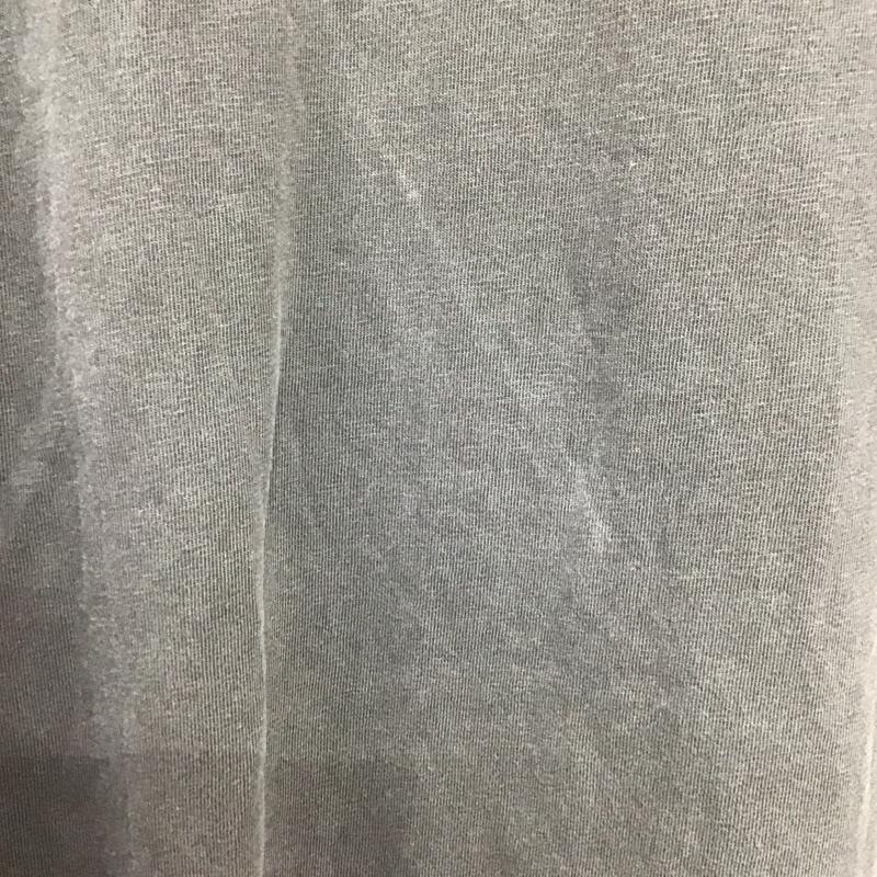 ニコアンド niko and... Tシャツ 半袖 L ロゴ、文字 X プリント チャコールグレー / チャコールグレー /  レディース USED 古着 中古 10137175