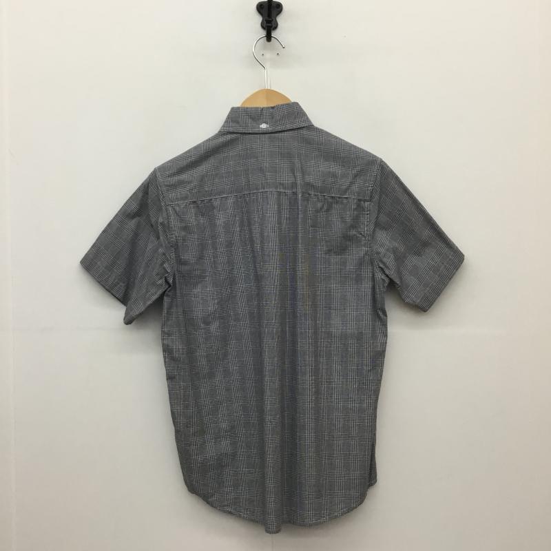 アベイシングエイプ A BATHING APE シャツ、ブラウス 半袖 A BATHING APE 半袖シャツ　4800-131-061 S チェック 白 / ホワイト / X 黒 / ブラック /  メンズ USED 古着 中古 10127622