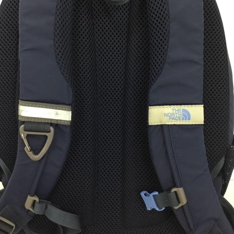ザノースフェイス THE NORTH FACE バッグ バッグ NMJ71653 SMALL DAY キッズ リュック バックパック デイパック ロゴ、文字 紺 / ネイビー /  ボーイズ USED 古着 中古 10150448