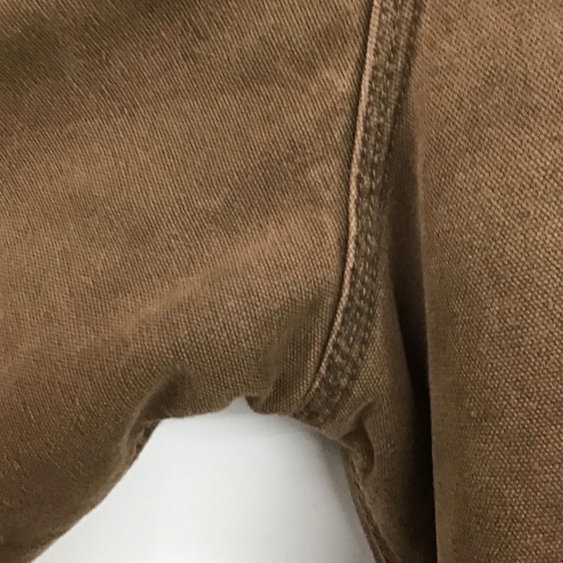 カーハート Carhartt ジャケット、上着 ジャケット、ブレザー カジュアルジャケット アウター カラージャケット XXL ロゴ、文字 茶 / ブラウン /  メンズ USED 古着 中古 10138436