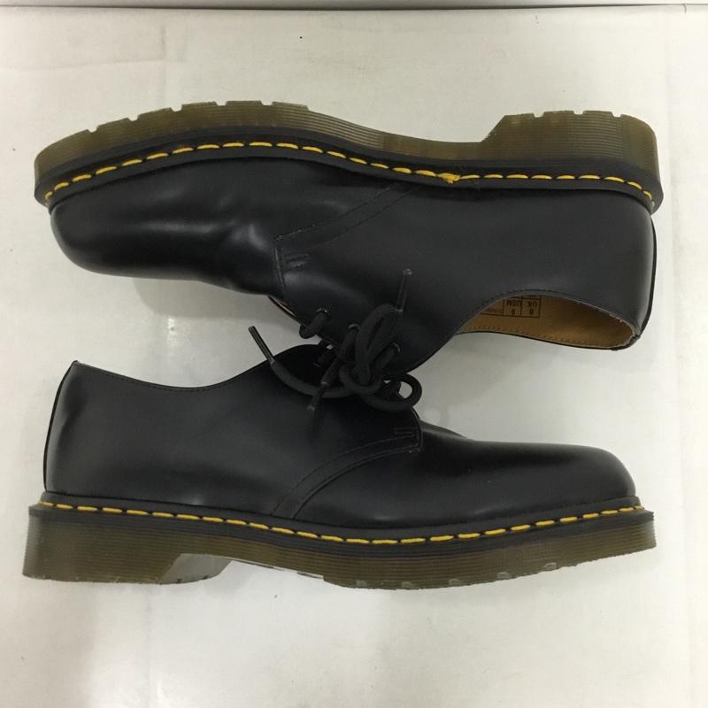ドクターマーチン Dr.Martens 革靴 革靴 AW004 1461 3ホール UK8 US：9 無地 黒 / ブラック /  メンズ USED 古着 中古 10148412