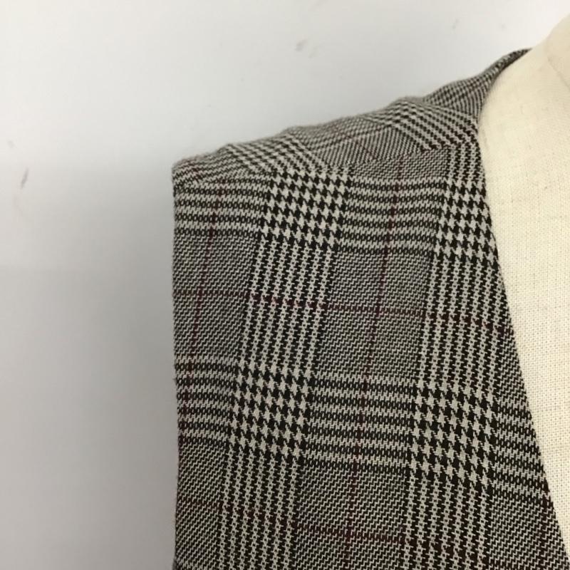 グローバルワーク GLOBAL WORK ワンピース ロングスカート GW719502MC ロングジレ M チェック 黒 / ブラック / X 灰 / グレー / X 赤 / レッド /  レディース USED 古着 中古 10122103
