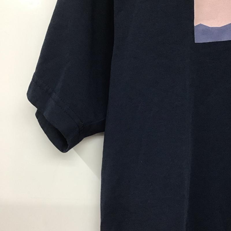 モンベル mont-bell Tシャツ 半袖 1114562 ウイックロンマッターホルンTシャツ プリントTシャツ M プリント 紺 / ネイビー /  メンズ USED 古着 中古 10138437