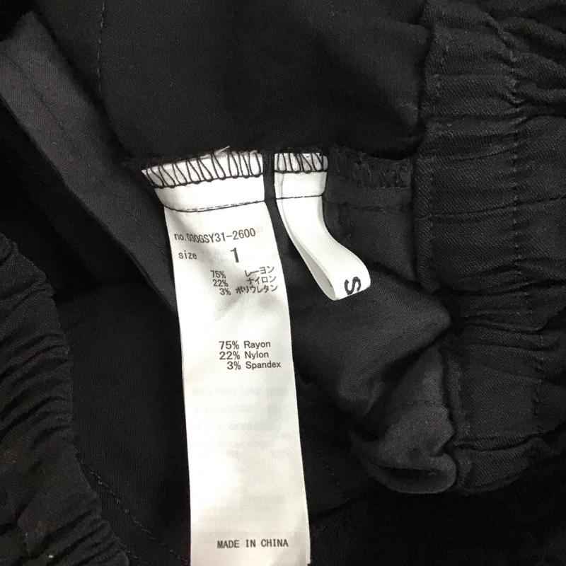 スライ SLY ボトムス ボトムス 030GSY31-2600 PATCH CARGO PT カーゴパンツ 1 無地 黒 / ブラック /  レディース USED 古着 中古 10120596