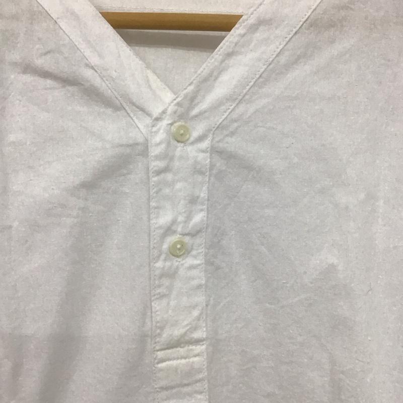 ミリタリー ミリタリー シャツ、ブラウス 長袖 ロシア軍 無地 白 / ホワイト /  メンズ USED 古着 中古 10142235