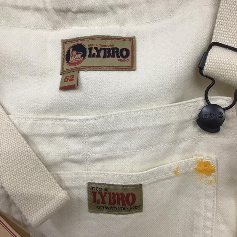 ナイジェルケーボン Nigel Cabourn サロペット・オーバーオール サロペット、オーバーオール 8039-13-50520 LYBRO ペイント タグ付き  アイボリー / アイボリー /  メンズ USED 古着 中古 10139413