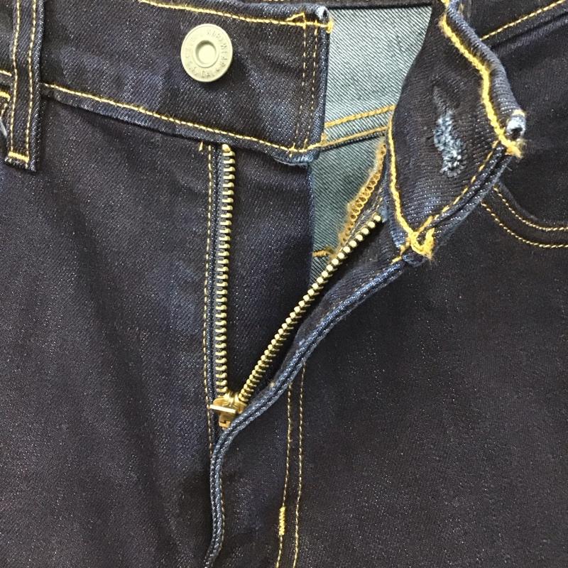 リーバイストラウスアンドコー Levi Strauss & co. パンツ デニム、ジーンズ デニムパンツ ストレートパンツ ワイドパンツ カジュアルパンツ ストレッチ 33インチ 無地 インディゴ / インディゴ /  メンズ USED 古着 中古 10119988