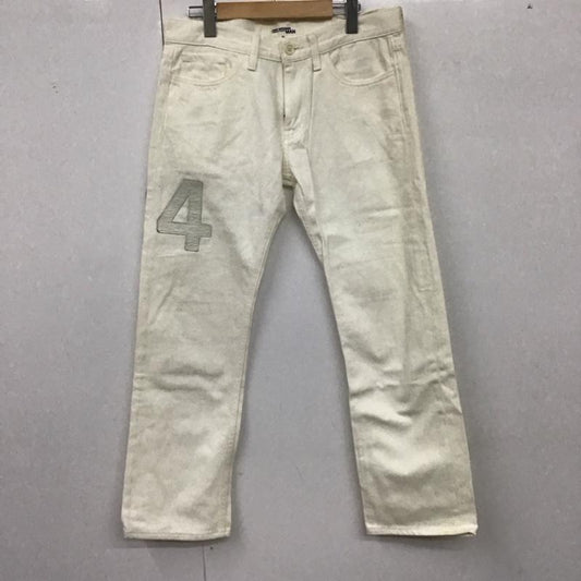 ジュンヤワタナベコムデギャルソンマン JUNYA WATANABE COMME des GARCONS MAN パンツ デニム、ジーンズ WI-P010 M 無地 白 / ホワイト /  メンズ USED 古着 中古 10128518
