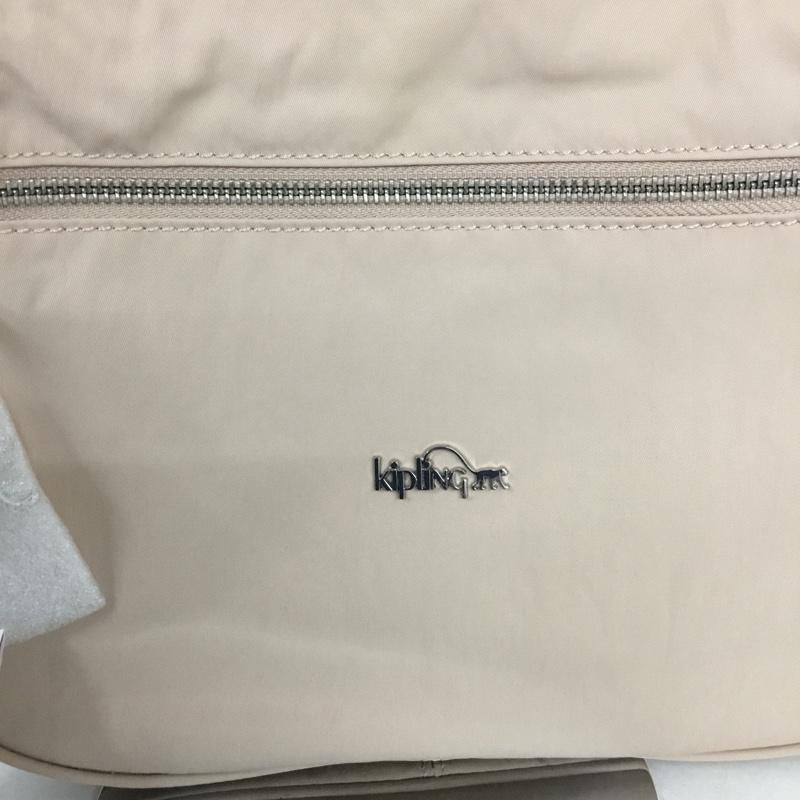 キプリング kipling ショルダーバッグ ショルダーバッグ K1530809Q タグ付き ロゴ、文字 ベージュ / ベージュ /  レディース USED 古着 中古 10131720