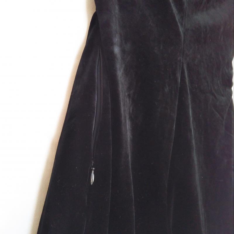 デイジーベロア DAISY VELOUR パンツ キュロット 40 無地 黒 / ブラック /  レディース USED 古着 中古 10010949
