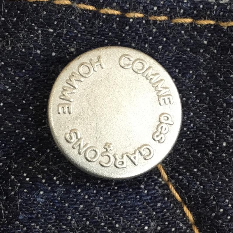 コムデギャルソンオム COMME des GARCONS HOMME パンツ デニム、ジーンズ L 無地 インディゴ / インディゴ /  メンズ USED 古着 中古 10137542
