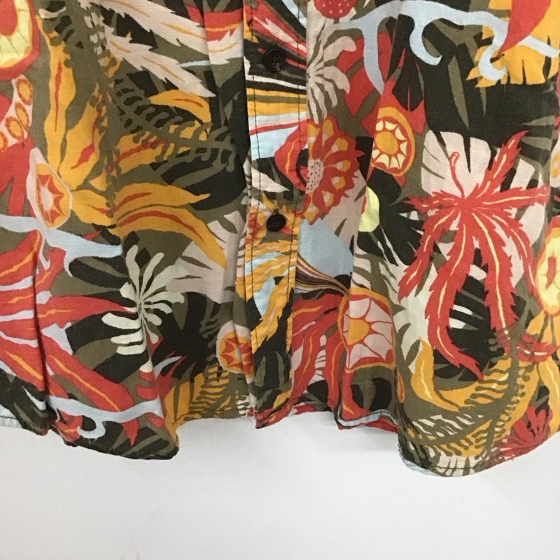 ボルコム VOLCOM シャツ、ブラウス 半袖 半袖シャツ プリントシャツ ポケットシャツ L プリント マルチカラー / マルチカラー /  メンズ USED 古着 中古 10132195