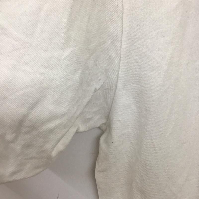 ステューシー STUSSY Tシャツ 半袖 半袖カットソー プリントTシャツ クルーネックカットソー バンドTシャツ L プリント 白 / ホワイト /  メンズ USED 古着 中古 10134801