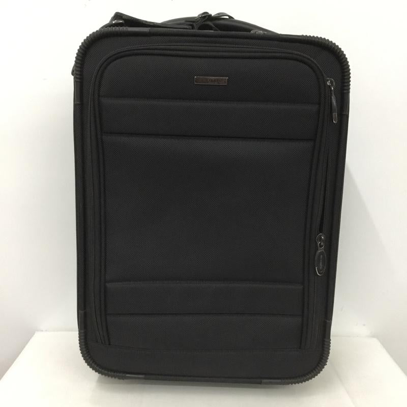 バーマス BERMAS スーツケース、トランク スーツケース、トランク BERMAS ビジネスキャリー 縦型2輪キャリー ロゴ、文字 黒 / ブラック /  メンズ USED 古着 中古 10150454