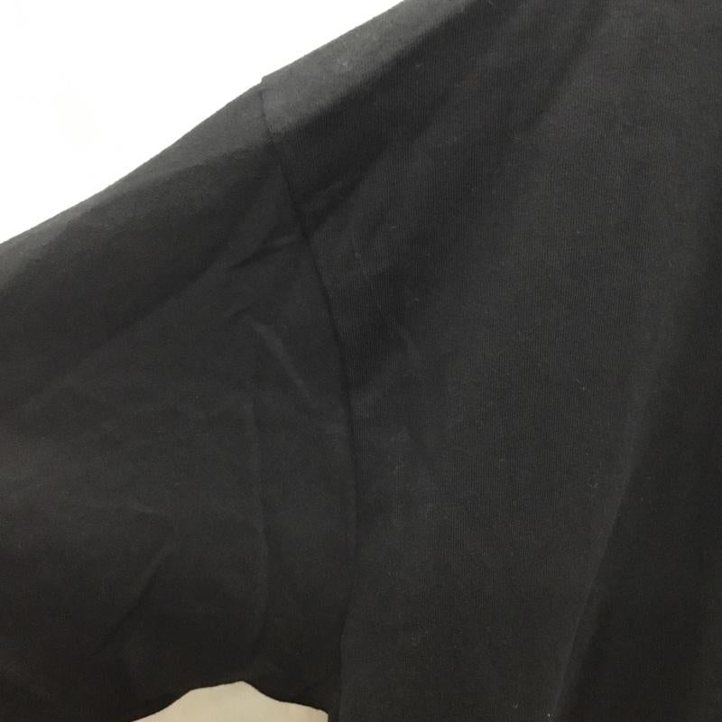古着 USED Tシャツ 半袖 半袖カットソー プリントTシャツ クルーネックカットソー XL プリント 黒 / ブラック /  メンズ USED 古着 中古 10108369