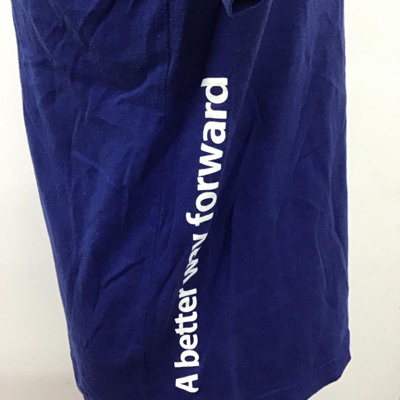 古着 USED Tシャツ 半袖 半袖カットソー プリントTシャツ クルーネックカットソー 古着 ロゴ、文字 青 / ブルー /  メンズ USED 古着 中古 10124641