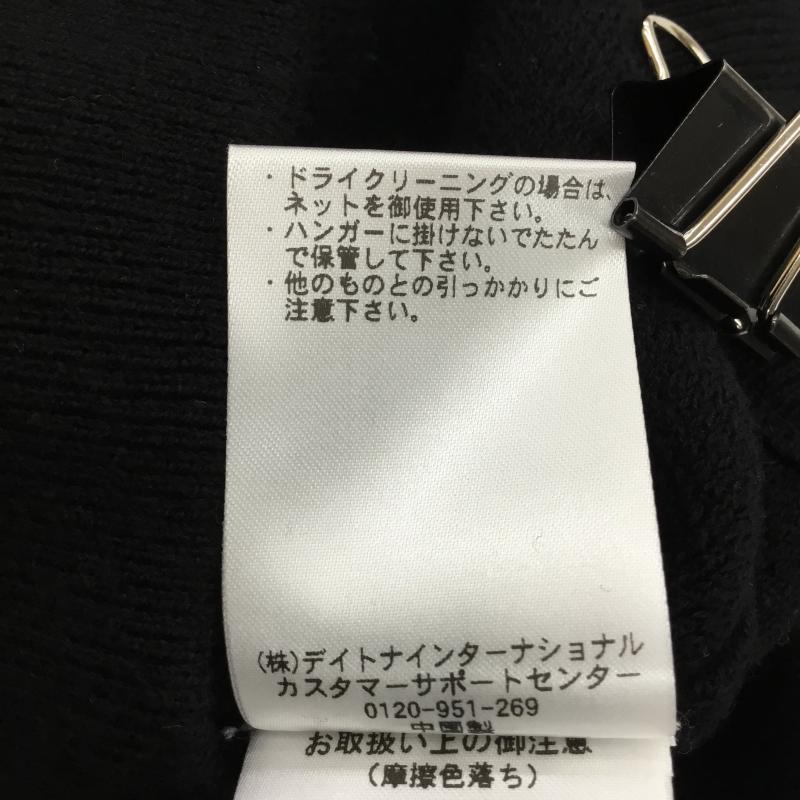 フリークスストア FREAK S STORE ニット、セーター 長袖 FREE 無地 黒 / ブラック /  レディース USED 古着 中古 10138250