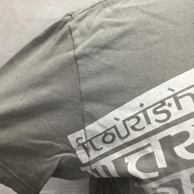 ディーゼル DIESEL Tシャツ 半袖 M プリント 灰 / グレー /  メンズ USED 古着 中古 10106490