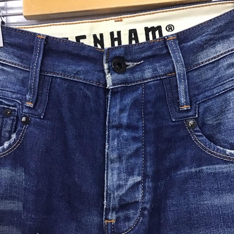 デンハム DENHAM パンツ デニム、ジーンズ 28インチ 無地 インディゴ / インディゴ /  メンズ USED 古着 中古 10141172