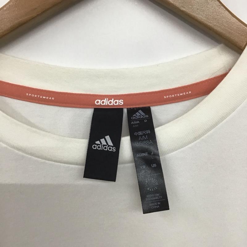 アディダス adidas チュニック 長袖 IK9892 チュニックロンT L 無地 白 / ホワイト /  レディース USED 古着 中古 10139731