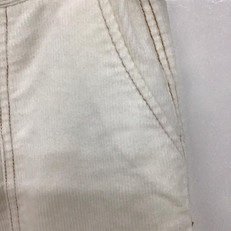 ザラ ZARA ボトムス ボトムス XS 無地 白 / ホワイト /  レディース USED 古着 中古 10139419