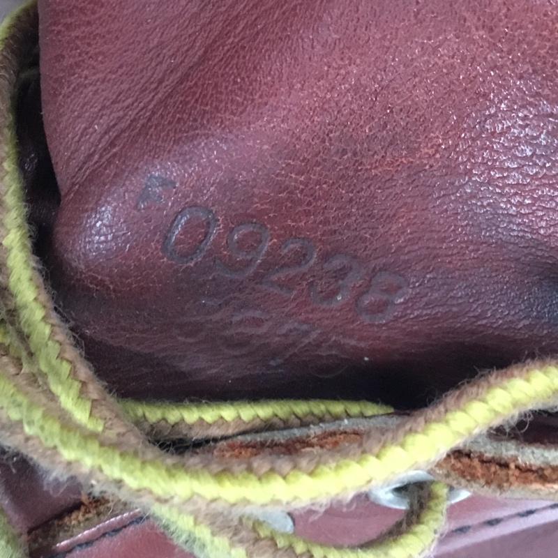 レッドウィング RED WING ブーツ ショートブーツ 09238 6インチ クラシックモック レザー 7E US：7 無地 茶 / ブラウン /  メンズ USED 古着 中古 10145156
