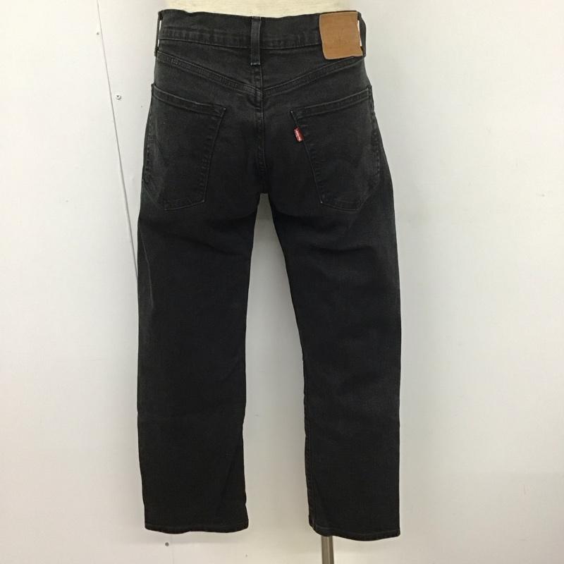 リーバイストラウスアンドコー Levi Strauss & co. パンツ デニム、ジーンズ デニムパンツ スリムパンツ ジーンズ カジュアルパンツ ストレートパンツ 32インチ 無地 黒 / ブラック /  メンズ USED 古着 中古 10110205