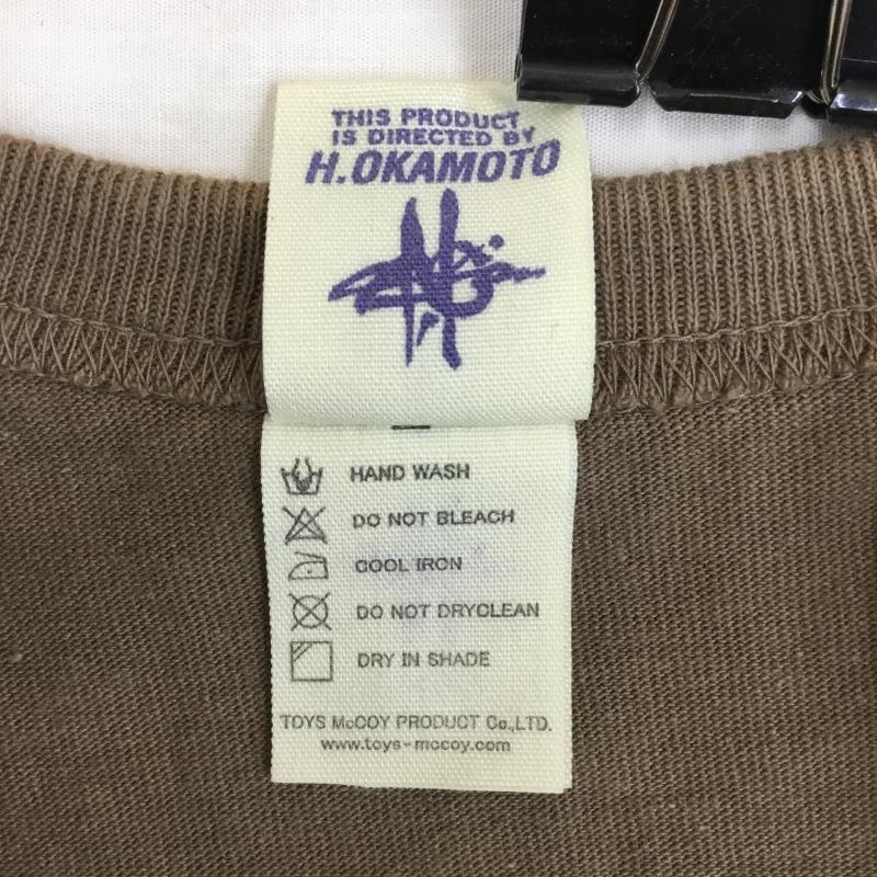 マックヒル McHILL Tシャツ 半袖 TOYS McCOY Tシャツ THE WILD ONE MARLON BRANDO AS JOHNNY TMC2115 M プリント 茶 / ブラウン /  メンズ USED 古着 中古 10129795