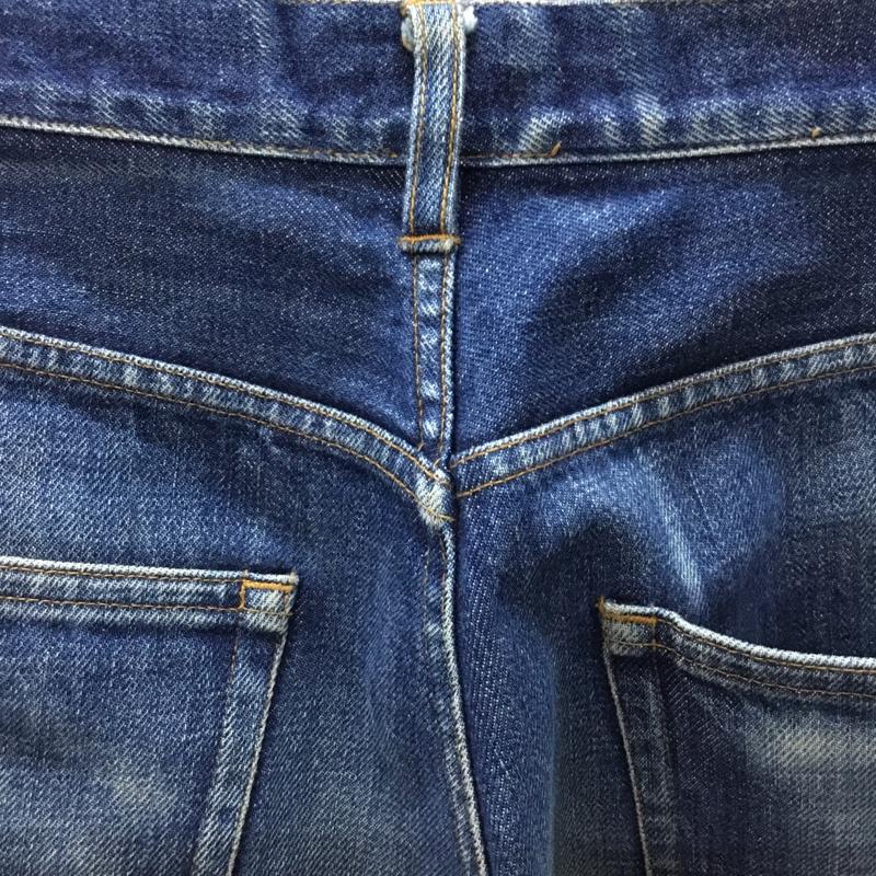 アーペーセー A.P.C. パンツ デニム、ジーンズ デニムパンツ ストレートパンツ ワイドパンツ カジュアルパンツ 31インチ 無地 インディゴ / インディゴ /  メンズ USED 古着 中古 10114843