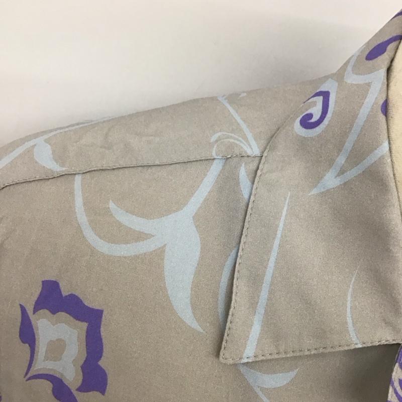 古着 USED シャツ、ブラウス 半袖 半袖シャツ プリントシャツ ポケットシャツ SAMPLESFUCKPRETENDER XL プリント 灰 / グレー /  メンズ USED 古着 中古 10126225