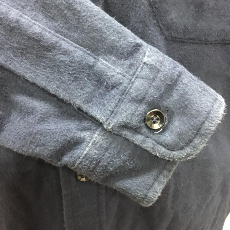 エルエルビーン L.L.Bean シャツ、ブラウス 長袖 1611 コットン ワークシャツ 無地 紺 / ネイビー /  メンズ USED 古着 中古 10116121