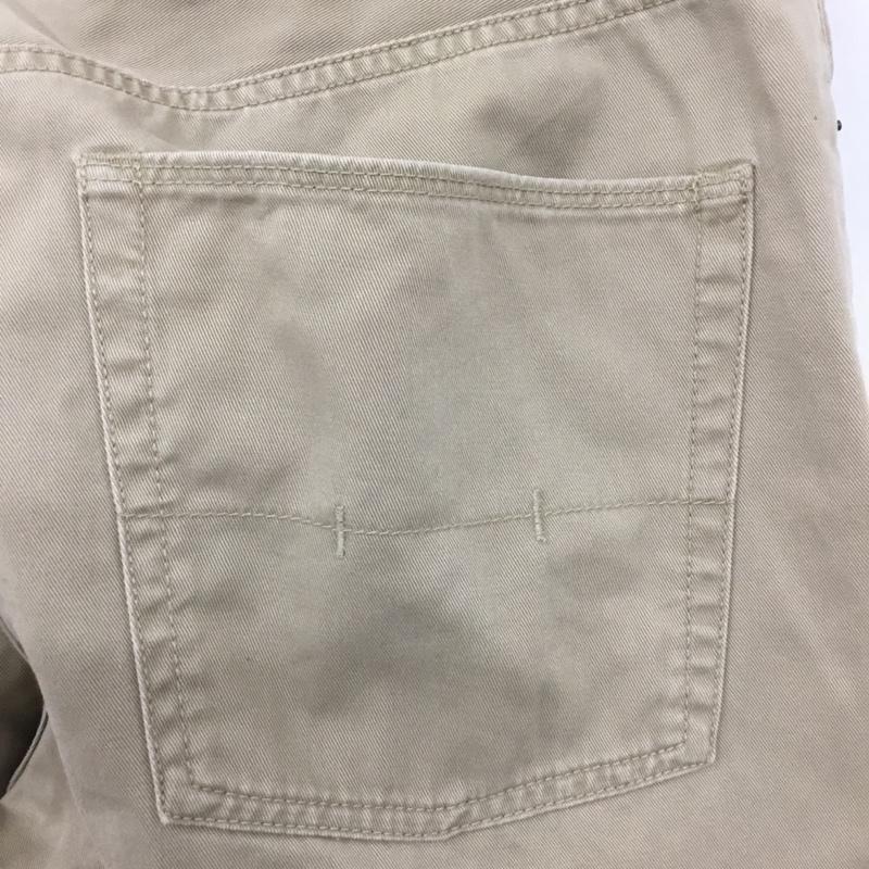 ポロラルフローレン POLO RALPH LAUREN パンツ デニム、ジーンズ デニムパンツ ストレートパンツ ワイドパンツ カジュアルパンツ 34インチ 無地 ベージュ / ベージュ /  メンズ USED 古着 中古 10110093