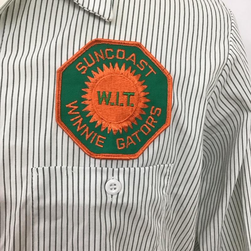 レッドキャップ RED KAP シャツ、ブラウス 長袖 M ストライプ マルチカラー / マルチカラー /  メンズ USED 古着 中古 10128258