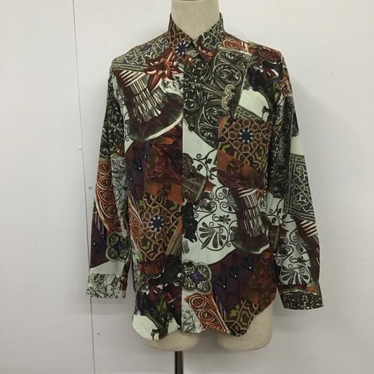 古着 USED シャツ、ブラウス 長袖 MEJEUREX 日本製 胸ポケット M 総柄 マルチカラー / マルチカラー /  メンズ USED 古着 中古 10107664