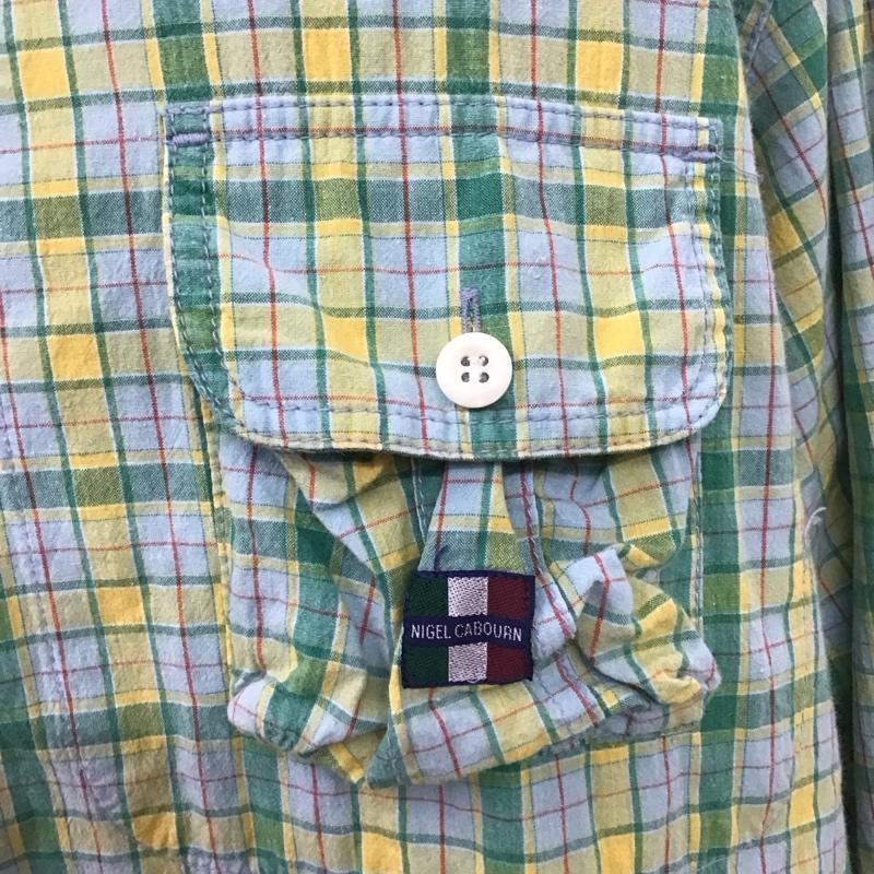 ナイジェルケーボン Nigel Cabourn シャツ、ブラウス 長袖 旧タグ L チェック マルチカラー / マルチカラー /  メンズ USED 古着 中古 10108066