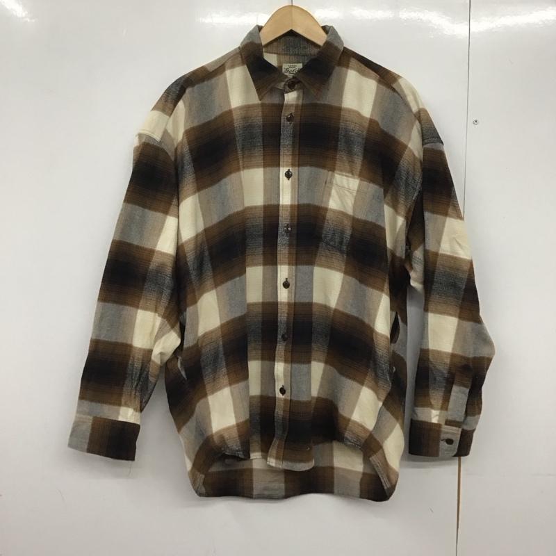 ゴールド GOLD シャツ、ブラウス 長袖 長袖シャツ チェックシャツ カラーシャツ S チェック マルチカラー / マルチカラー /  メンズ USED 古着 中古 10145938