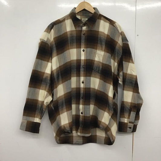 ゴールド GOLD シャツ、ブラウス 長袖 長袖シャツ チェックシャツ カラーシャツ S チェック マルチカラー / マルチカラー /  メンズ USED 古着 中古 10145938