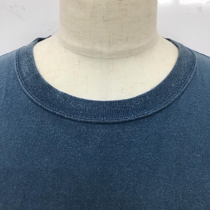 古着 USED Tシャツ 半袖 半袖カットソー プリントTシャツ クルーネックカットソー XXL ロゴ、文字 青 / ブルー /  メンズ USED 古着 中古 10119937