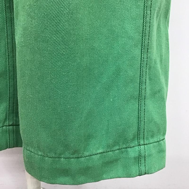 ニコアンド niko and... ボトムス ボトムス s221il13sm ワイドパンツ M 無地 緑 / グリーン /  レディース USED 古着 中古 10121257