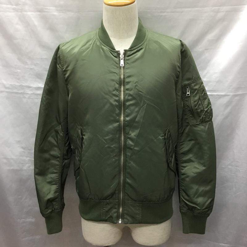 アルファインダストリー Alpha Industries ジャケット、上着 ジャケット、ブレザー ジップアップジャケット ジャンパー ジャケット カジュアルジャケット リバーシブル M 無地 カーキ / カーキ /  メンズ USED 古着 中古 10121687