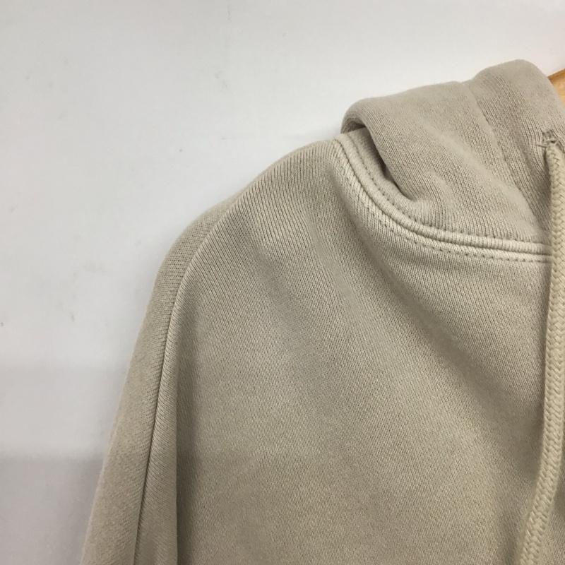 ジーナシス JEANASIS パーカー 長袖 JS063320CF レイヤードBIGフーディー FREE 無地 ベージュ / ベージュ /  レディース USED 古着 中古 10146637