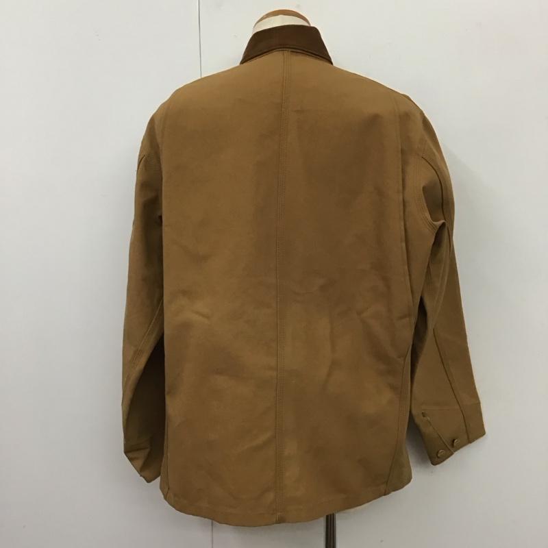 カーハート Carhartt ジャケット、上着 ジャケット、ブレザー カジュアルジャケット カラージャケット ポケットジャケット アウター ロゴ、文字 茶 / ブラウン /  メンズ USED 古着 中古 10116555
