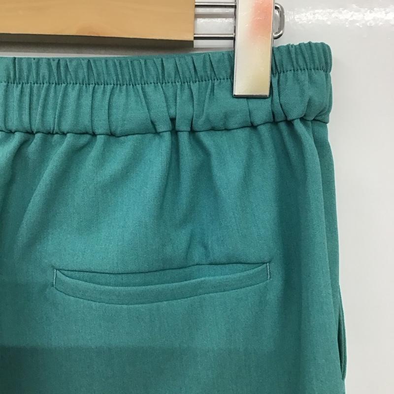 グリーンレーベルリラクシング green label relaxing パンツ ワークパンツ、ペインターパンツ スラックスパンツ ワイドパンツ カジュアルパンツ 40 無地 青 / ブルー /  レディース USED 古着 中古 10132649