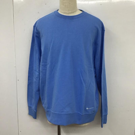 ナイキ NIKE トレーナー 長袖 fb7223-412 長袖スウェット トレーナー スポーツウェア 無地 青 / ブルー /  メンズ USED 古着 中古 10112713