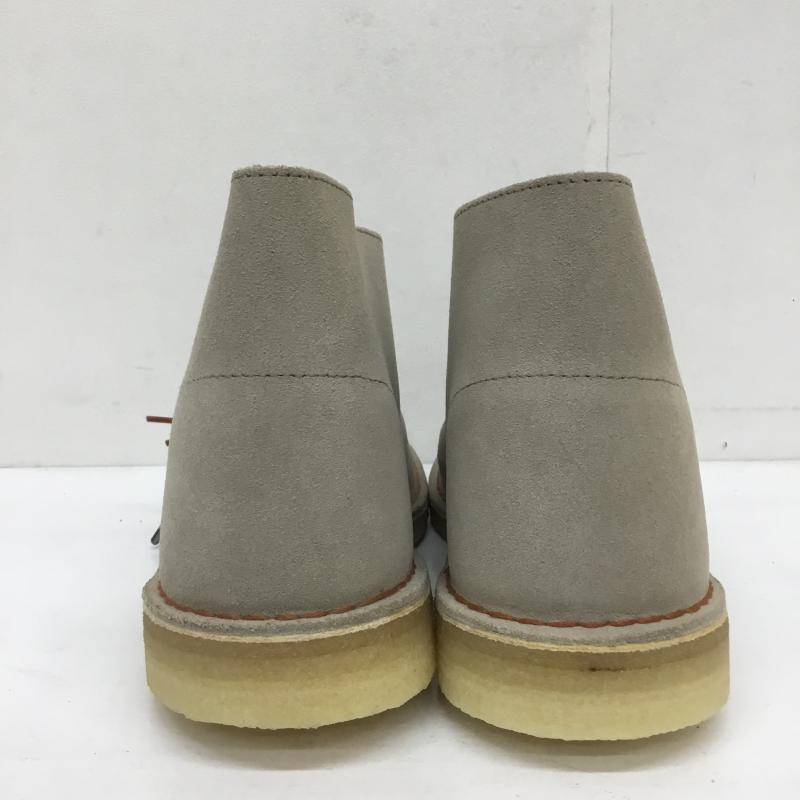 クラークス Clarks ブーツ ショートブーツ デザートブーツ 28.5cm 無地 ベージュ / ベージュ /  メンズ USED 古着 中古 10119080