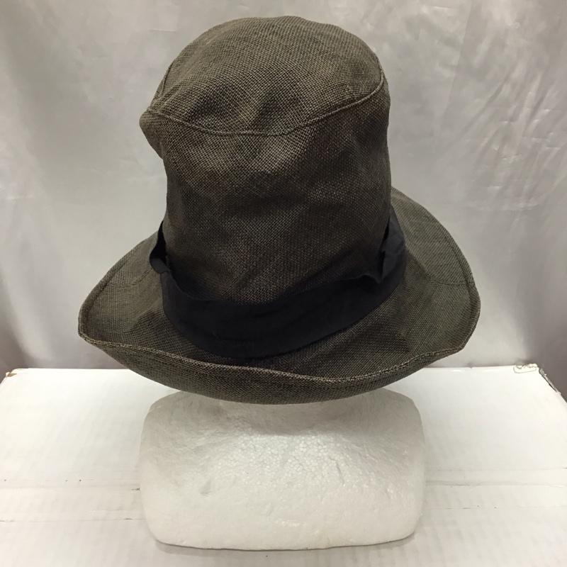 クール COEUR 帽子 ハット ペーパーハット 無地 チャコールグレー / チャコールグレー /  メンズ USED 古着 中古 10118909