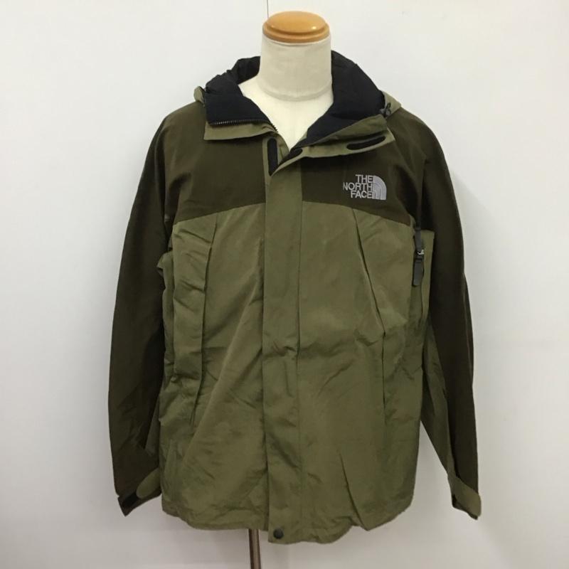 ザノースフェイス THE NORTH FACE ジャケット、上着 ジャケット、ブレザー np15400 マウンテンジャケット ジップアップジャケット アウター XXL ロゴ、文字 黒 / ブラック /  メンズ USED 古着 中古 10123831
